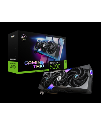 msi Karta graficzna GeForce RTX 5090 GAMING TRIO OC 32G GDDR7 512bit 3DP/HDMI