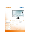 msi Monitor 27 '' PRO MP273A LED/FHD/Flat/100Hz/czarny - nr 4