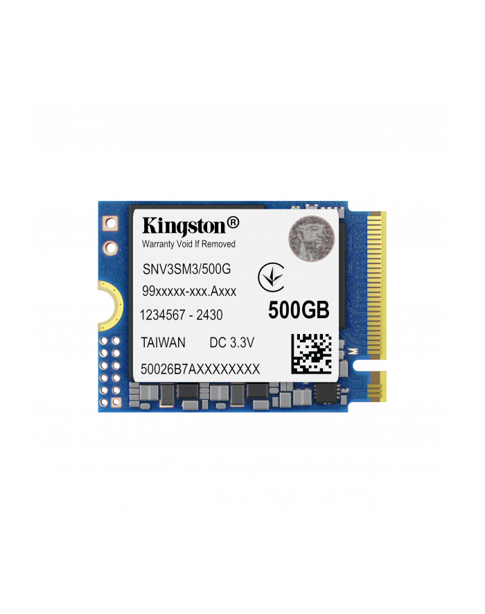 kingston Dysk SSD NV3 500GB M.2 2230 PCI-e 4.0 NVMe 5000/3000 główny