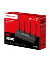 tp-link Router BE3600 Mercusys DualBand Wi-Fi 7  SPEED:688 Mbps at 2.4GHz +2880 Mbps at 5GHz - nr 3