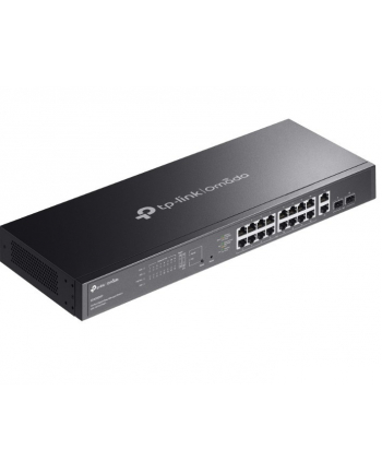 tp-link Przełącznik Omada 20-Port GB Easy Managed Switch with 16-Port PoE+   PORT: 16× Gigabit PoE+ Ports, 2x Gigabit Non-PoE Ports, 2× Gigabit SFP Ports