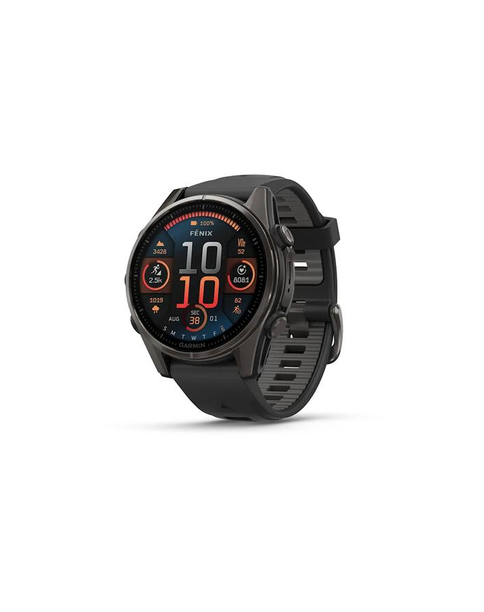 Garmin Fenix 8 43mm AMOLED Sapphire Black główny