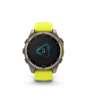 Zegarek Garmin Fenix 8 Solar Sapphire Żółty - nr 6