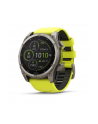 Zegarek Garmin Fenix 8 Solar Sapphire Titanium Amp Yellow/Graphite - nr 1