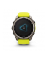 Zegarek Garmin Fenix 8 Solar Sapphire Titanium Amp Yellow/Graphite - nr 6