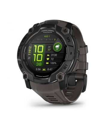 Zegarek Garmin Instinct 3 – 50 mm AMOLED Black met charcoal band