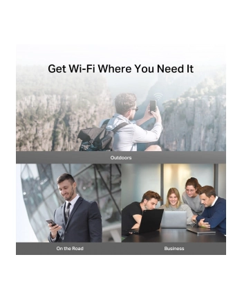 tp-link Hotspot przenośny 4G LTE 150Mbps 4G LTE Mobile Wi-Fi Build-In 150Mbps 4G LTE Mode SPEED: 150 Mbps at 2.4 GHz, 4G Cat4 150/50 Mbps nr 1