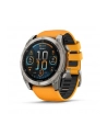 Zegarek Garmin Fenix 8 AMOLED Sapphire Titanium Spark Orange - nr 1