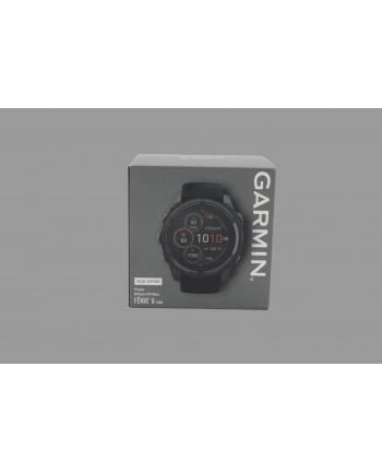 Zegarek Garmin Fenix 8 Solar Sapphire Titanium Carbon Grey DLC Black nr 1