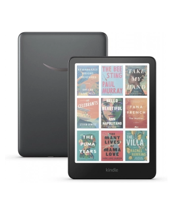 Ebook Kindle Colorsoft Signature Edition 7” glare-free 32GB Wi-Fi Wireless charging (Without Lockscreen Ads) Metallic Black nr 1