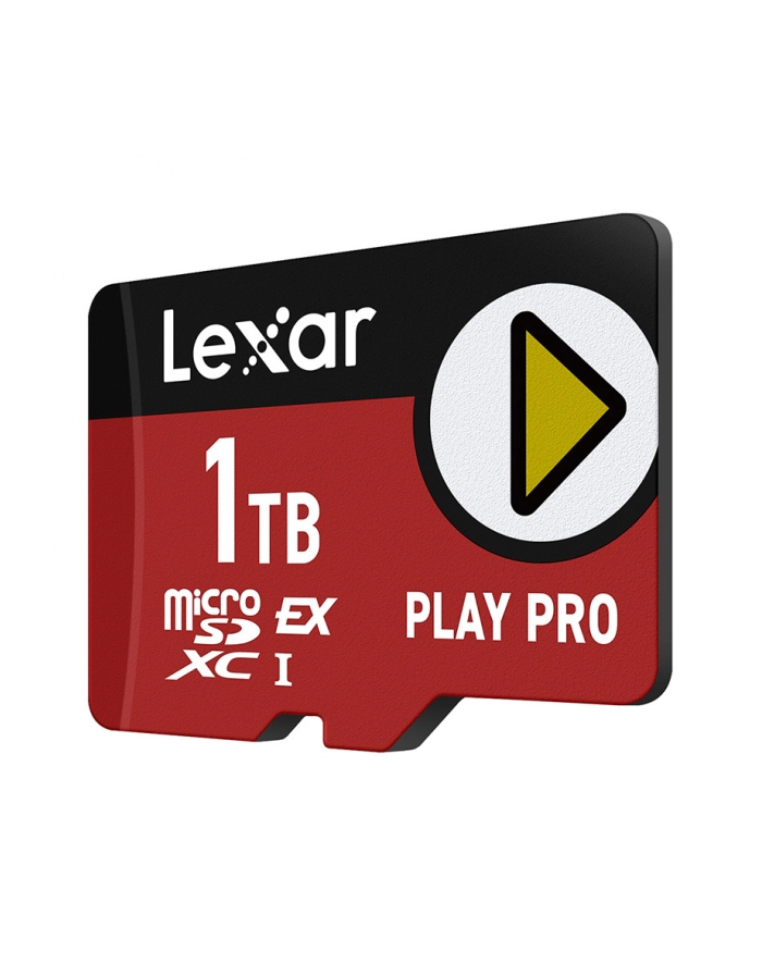 Lexar PLAY Pro microSD Express 7.1 1TB, up to 900MB/s read,600MB/s Write, C10 U3,and up to 104MB/s with UHS-I Host główny