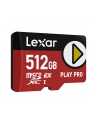 Lexar PLAY Pro microSD Express 7.1 512, up to 900MB/s read,600MB/s Write, C10 U3,and up to 104MB/s with UHS-I Host - nr 7