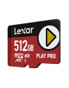 Lexar PLAY Pro microSD Express 7.1 512, up to 900MB/s read,600MB/s Write, C10 U3,and up to 104MB/s with UHS-I Host - nr 8
