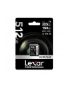 Lexar Professional SILVER PLUS SDXC UHS-I cards, 512GB, up to 205MB/s read 150MB/s write C10 V30 U3 - nr 11