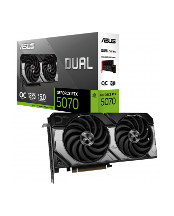 asus Karta graficzna GeForce RTX 5070 DUAL 12GB GDDR7 192BIT HDMI/3DP nr 1