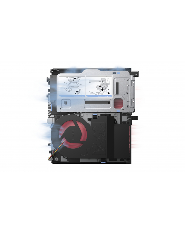 Komputer Dell Pro Max Micro FCM2250 Win 11 Pro Intel U7 265/16GB/512GB/NVIDIA RTX A400/WLAN + BT/Wireless Kb ' Mouse/280W/vPro/3Y ProSupport główny