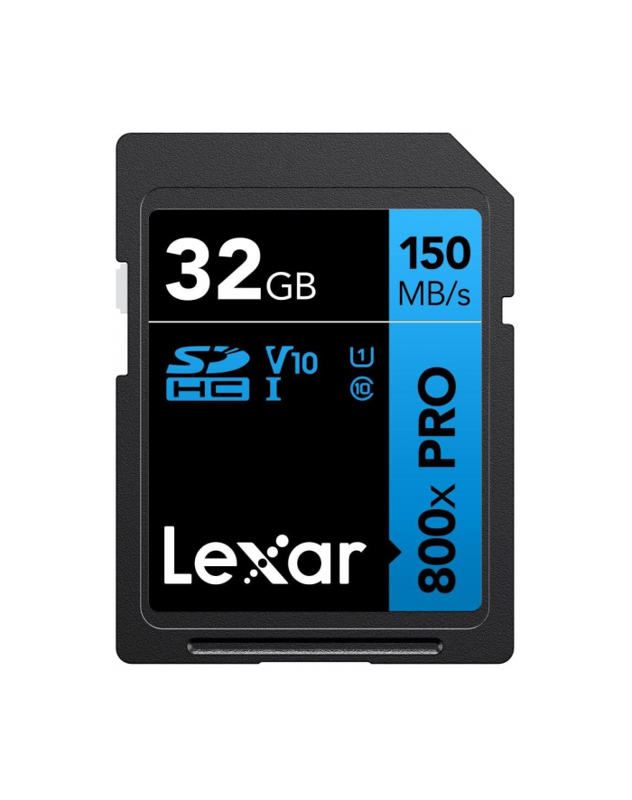 Lexar Professional 800x Pro 32GB SDHC UHS-I cards,  up to 150MB/s read, C10 V10 U1 główny