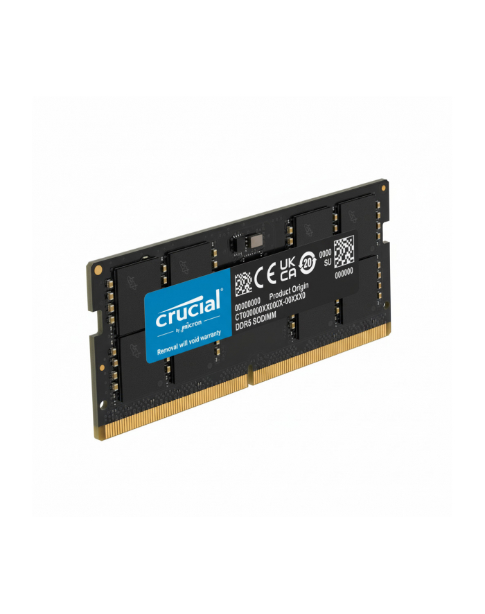 CRUCIAL 32GB DDR5-5600 SODIMM CL46 (16Gbit) Tray główny