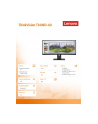 lenovo Monitor 34 cale ThinkVision T34WD-40 64AEZAT1EU - nr 9