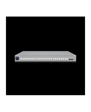 Ubiquiti network switch ECS-24-PoE-EU Enterprise-grade 24-port, Layer 3 Etherlighting PoE+++ switch with high-capacity 10 GbE RJ45 and 25G SFP28 connections for high availability system design, (16) 10 GbE, (8) 2.5 GbE ports, all PoE+++ (90W capable,