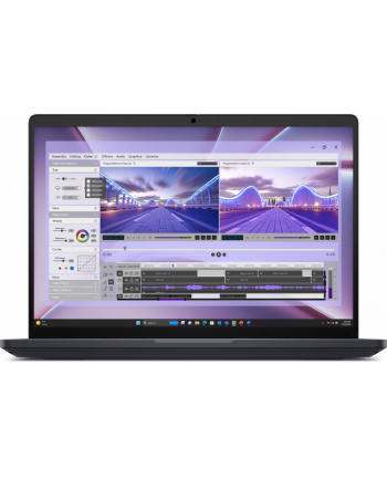 Stacja robocza Dell Pro Max 16 MC16250 Win 11 Pro U7 255H/16GB/512GB Gen4/16.0 FHD+/Integrated/FgrPr'SmtCd/FHD/IR Cam/Mic/WLAN+BT/Backlit Kb/4 Cell/3Y nr 2