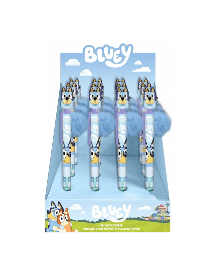 kids euroswan Długopis z toperem Bluey Display 12 sztuk główny