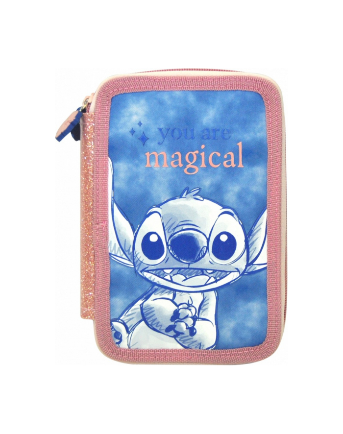kids euroswan Piórnik dwukomorowy Stitch główny