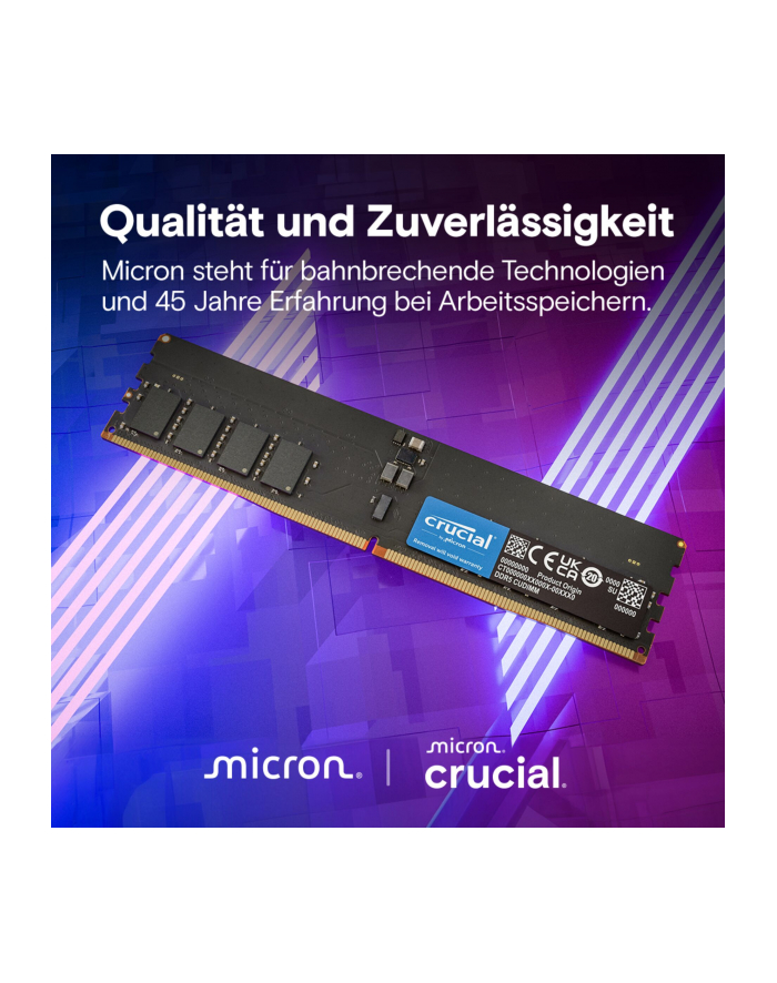 crucial Pamięć DDR5 32GB/6400 (2*16GB) CL52 CUDIMM główny