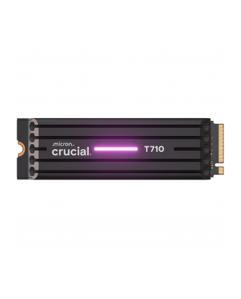 CRUCIAL T710 4TB PCIe Gen5 NVMe M.2 SSD, with heatsink