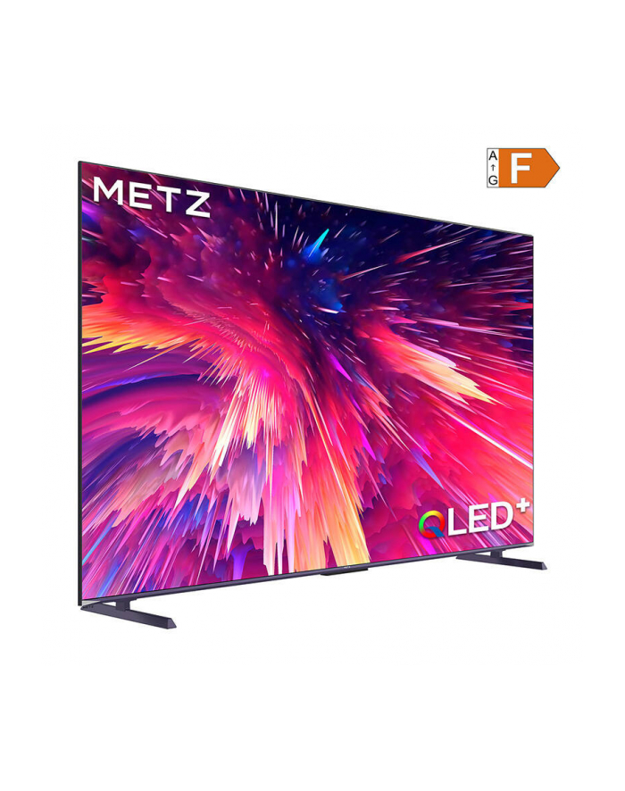 metz 100'', UHD, Google TV, Black, QLED 120Hz FALD, DV, 400nits, DA, AV1, 2x15W+20Wsub+2x5W, Energy F, BT5.1, WiFi5G, 3 HDMI 2.1, 2xUSB, 24 months główny