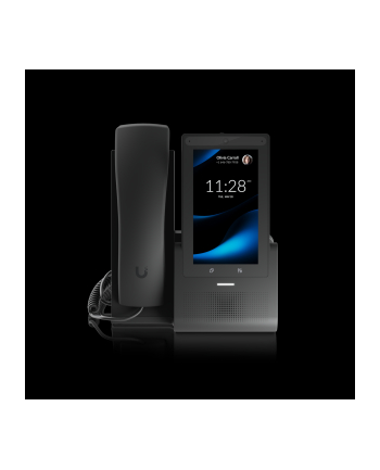 Ubiquiti UniFi UTP-G3-Touch-Pro desktop smartphone for UniFi Talk, featuring a 5inch touch display and seamless integration with UniFi applications