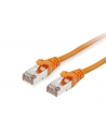 Equip Patch Cat6 S/FTP 2xRJ45 40.00m Pomarańczowy (615576) - nr 1