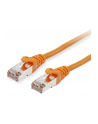 Equip Patch Cat6 S/FTP 2xRJ45 40.00m Pomarańczowy (615576) - nr 5