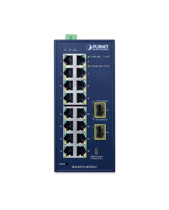 Planet IGS-4215-16T2S-U IP30 Industrial L2/L4 16-Port (IGS421516T2SU) nr 2