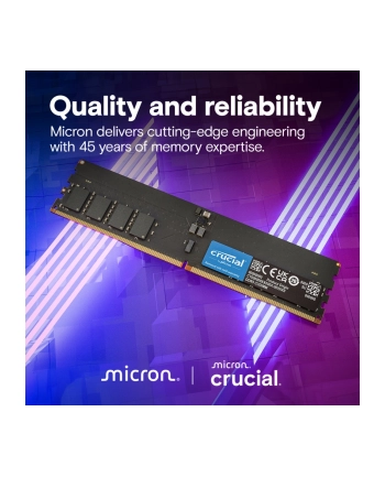 crucial Pamięć DDR5 32GB/6400 CL52 CUDIMM