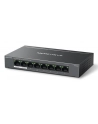 tp-link Przełącznik Mercusys 8-Port Gigabit Desktop Switch with 7× Gigabit PoE+ Ports, 1× Gigabit Non-PoE Ports - nr 22