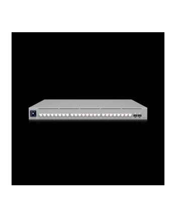 Ubiquiti network switch ECS-24-PoE-EU Enterprise-grade 24-port, Layer 3 Etherlighting PoE+++ switch with high-capacity 10 GbE RJ45 and 25G SFP28 connections for high availability system design, (16) 10 GbE, (8) 2.5 GbE ports, all PoE+++ (90W capable,