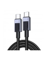Kabel przewód USB Typ-C do Typ-C 300cm Ugreen 100W PD L512 - szary - nr 1