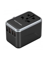 Vention Ładowarka Sieciowa Adapter Podróżny Różne Wtyczki Usb-c Usb GaN 65W - nr 3