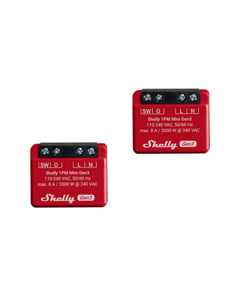Shelly 1PM Mini Gen3 2szt. 073944 nr 1