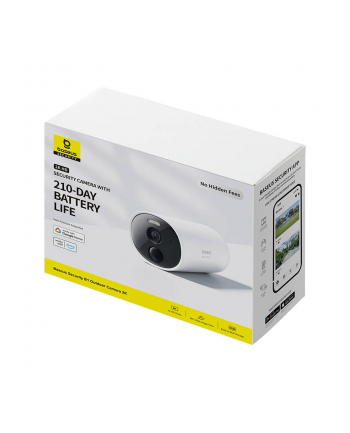 Baseus Kamera Zewnętrzna B1 2K (Biała) (S0SV002130)