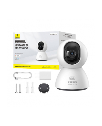 Baseus Kamera Wewnętrzna P1 3K (Biała) (S0TV012132)