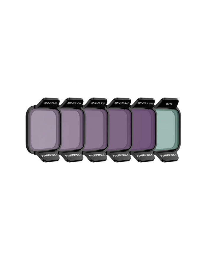 FREEWELL DJI Flip Standard Day 6-Pack - zestaw filtrów ND + PL główny
