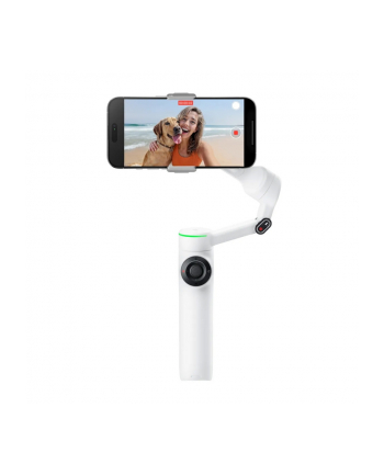 Insta360 Flow 2 PRO AI TRACKER BUNDLE BIAŁY, śledzenie z AI Trackerem stabilizator, gimbal do telefonu