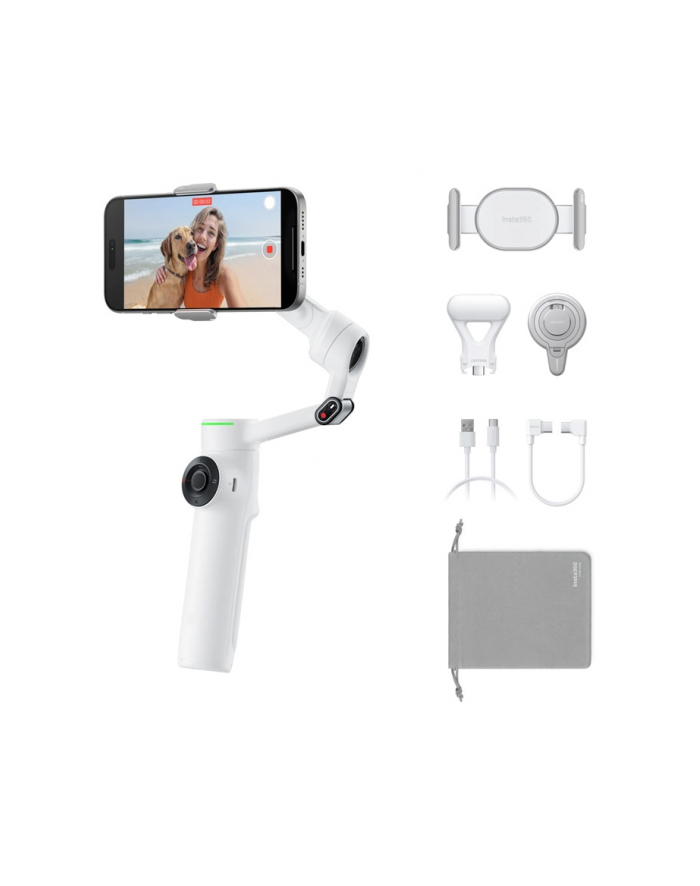 Stabilizator Insta360 Flow 2 Pro Creator Bundle (biały) główny