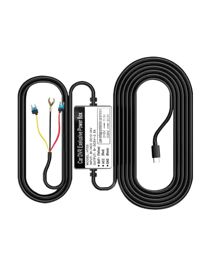 Azdome Ht03 Usb-C Zestaw Przewodów Do Wideorejestratora M580 Gs63Hpro M330 główny