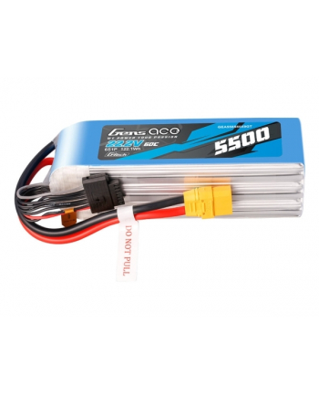 Gens Ace Akumulator G-Tech 5500mAh 22.2V 60C 6S1P LIPO z konektorem XT90