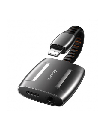 MCDODO ADAPTER USB  CA-6340 LIGHTNING - JACK 3.5MM SZARY  ()