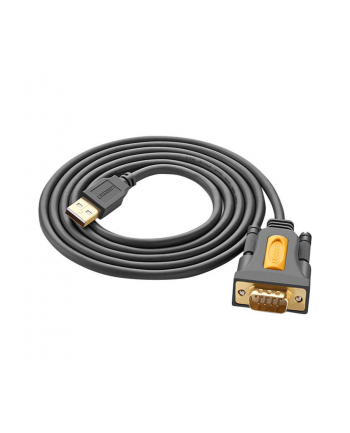 UGREEN KABEL USB  KABEL SZEREGOWY UGREEN USB NA RS232 SZEREGOWY USB DB9 Z CHIPSETEM PL2303 (2M)  (20222)