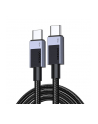 Kabel przewód USB Typ-C do Typ-C 50cm Ugreen 100W PD L512 - szary - nr 1